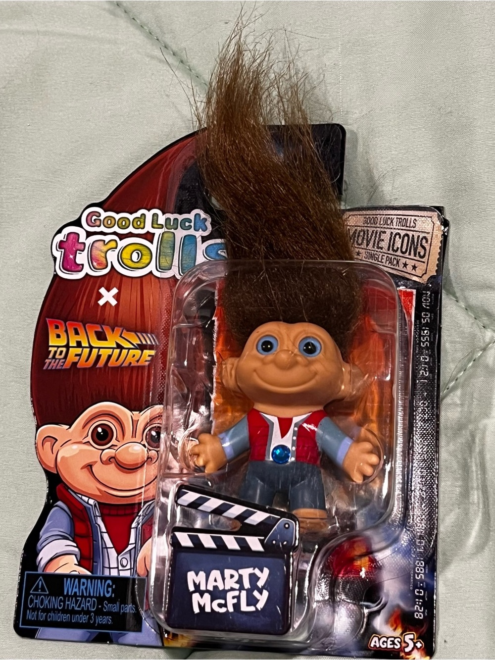 Good Luck Trolls Back to the Future Marty McFly Figure